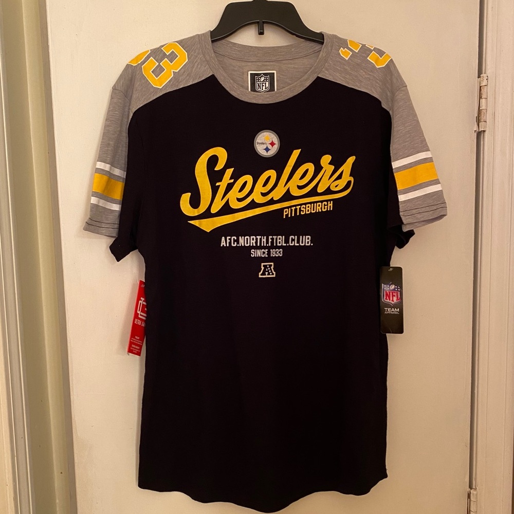 Pittsburgh Steelers Women’s Shirt Size L NWT